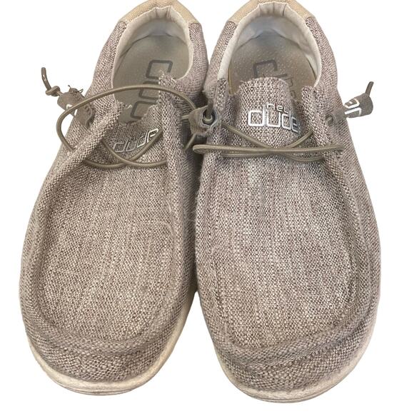 Hey Dude Shoes Tan Wally‎ Woven Size 9 - Picture 2 of 8